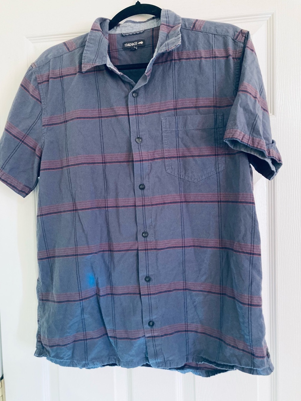 Toad And Co Plaid Button-down Shirt